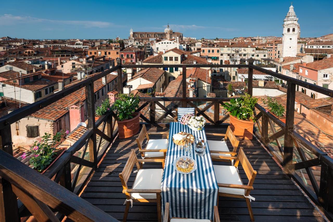 Penthouse With Rooftop Terrace And 360 Views Of Venice - Venice5Th Veneza Exterior foto