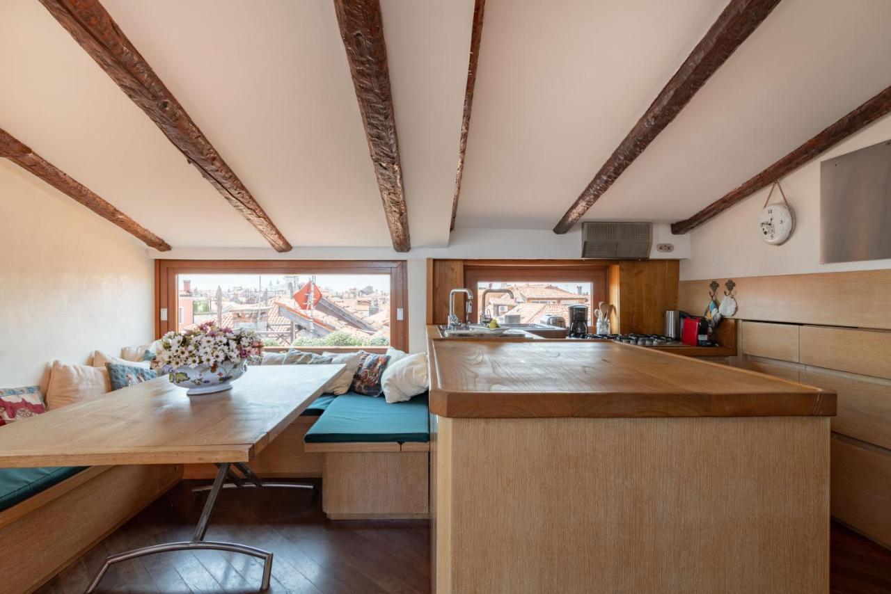 Penthouse With Rooftop Terrace And 360 Views Of Venice - Venice5Th Veneza Exterior foto