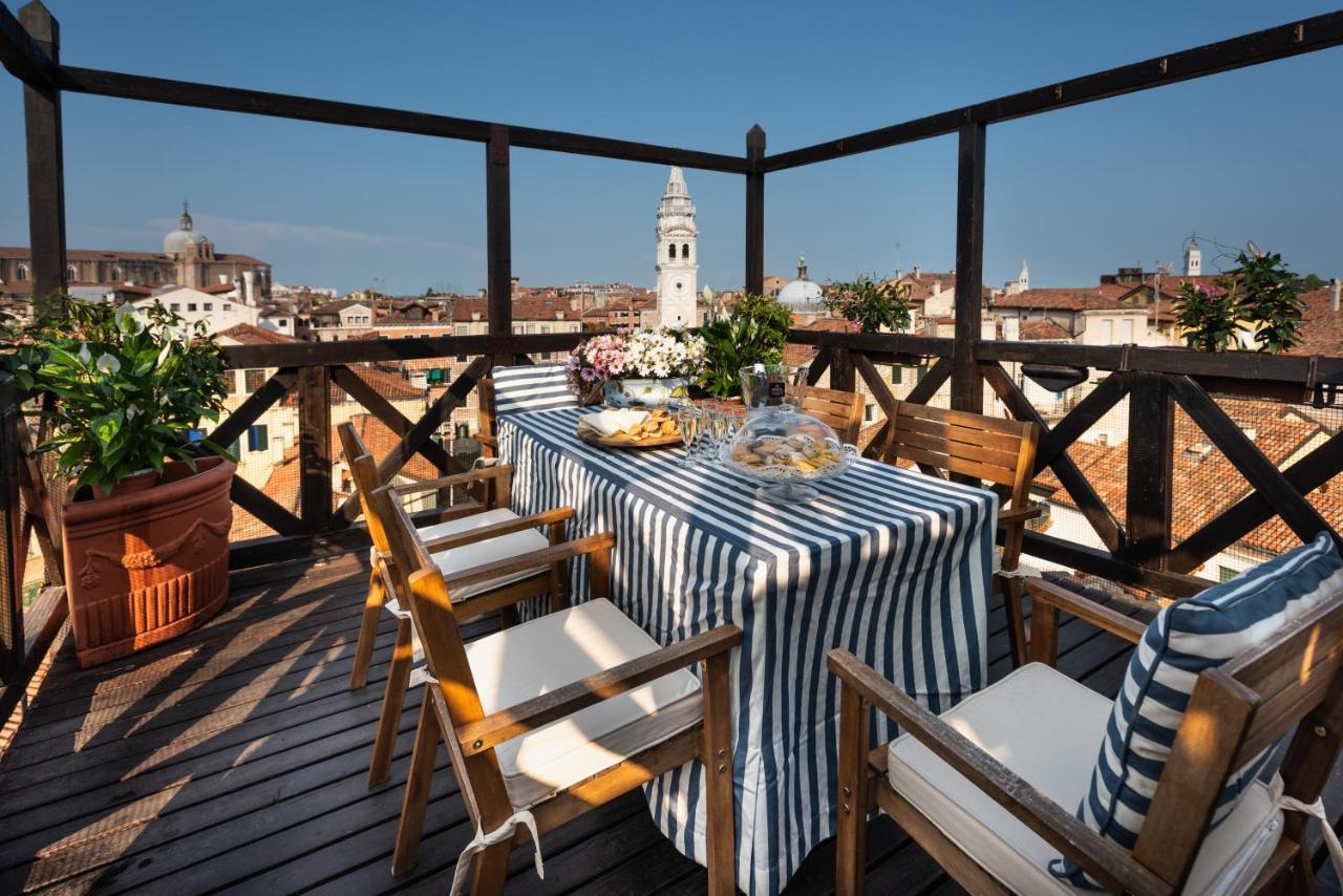 Penthouse With Rooftop Terrace And 360 Views Of Venice - Venice5Th Veneza Exterior foto
